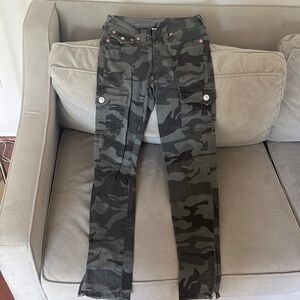 True religion, size 26, camouflage
